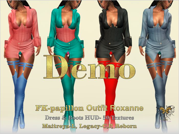 FK papillon Outfit Roxanne Demo