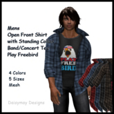 DMD-Open Front Play Freebird Shirt Boxed