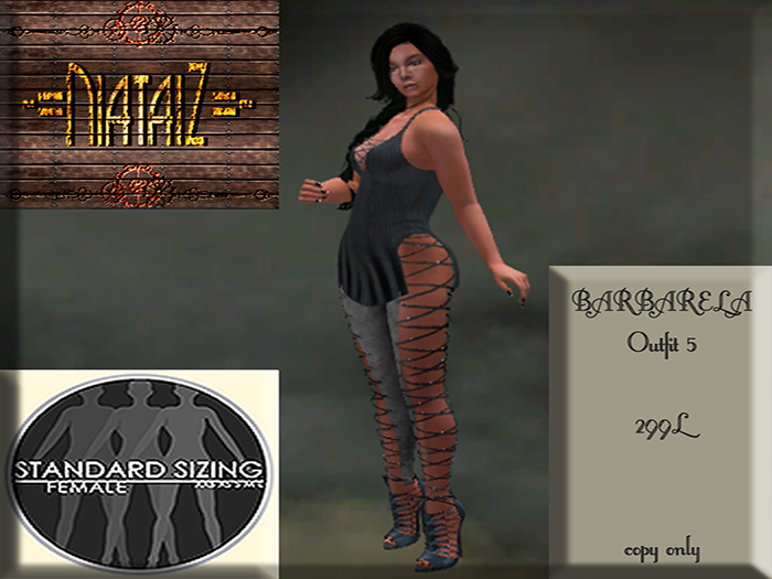 BARBARELLA Outfit CLASSIC 5