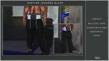 R2A-HU$TLER JOGGERS BLACK