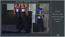 R2A-HU$TLER JOGGERS PURPLE