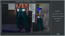 R2A-HU$TLER JOGGERS TEAL
