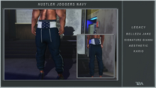 R2A-HU$TLER JOGGERS NAVY