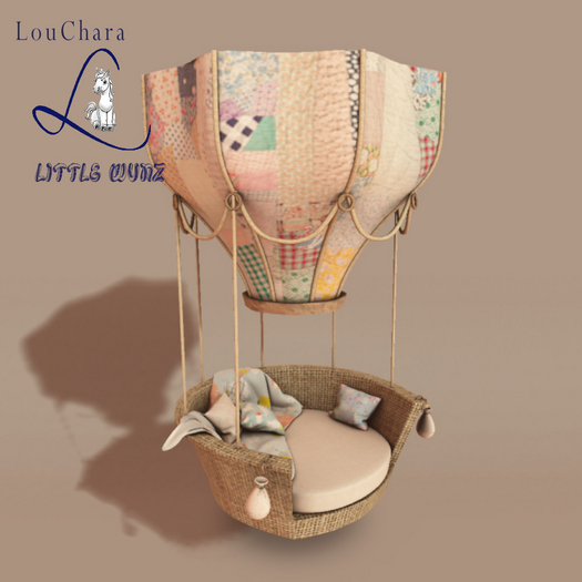 LouChara Little Wunz Up Up and Away Bed