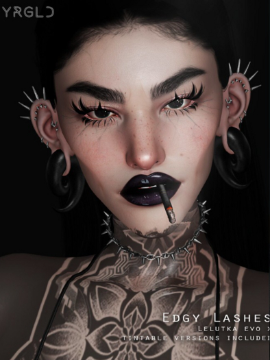 YRGLD // Edgy Lashes // EvoX