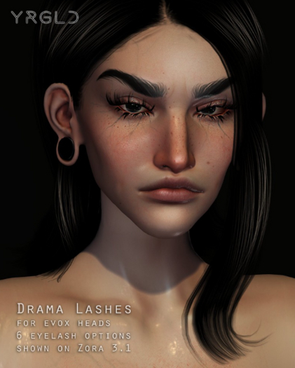 YRGLD // Drama Lashes // EvoX