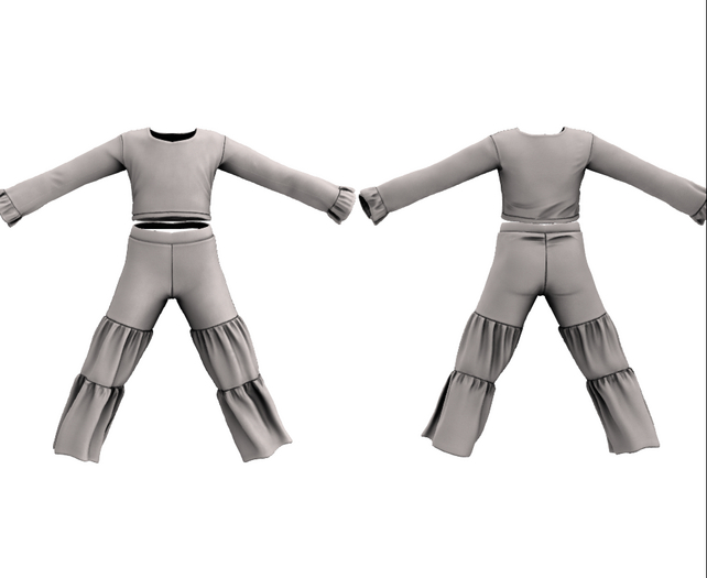 #UNIVERSA - Molly Pants - White - YOUTH