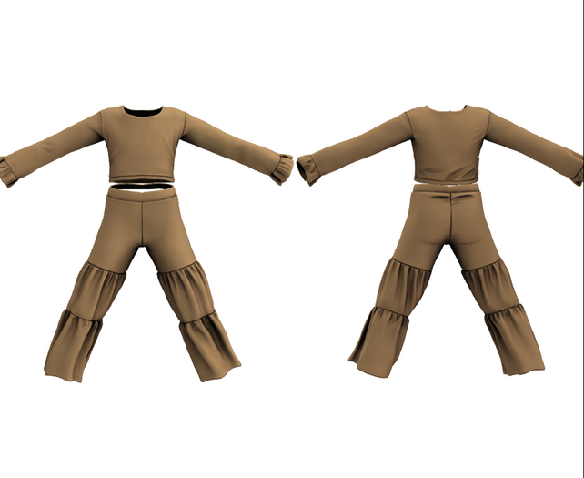 #UNIVERSA - Molly Pants - Tan - YOUTH