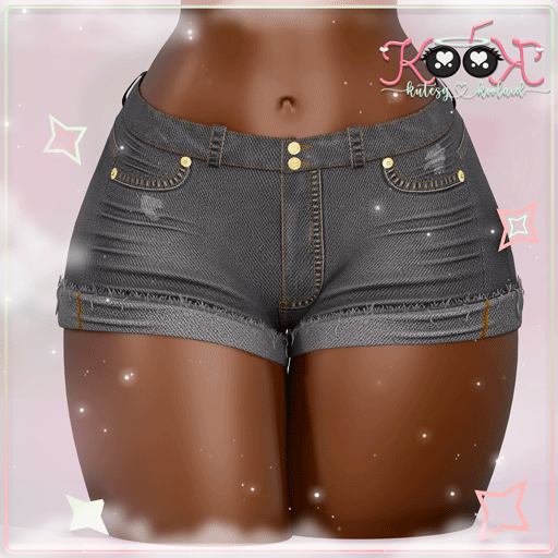 Kutesy Koolaid - Rory Shorts (Smoke) 