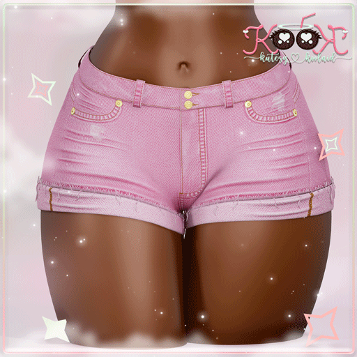 Kutesy Koolaid - Rory Shorts (Blush)