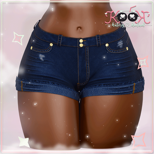 Kutesy Koolaid - Rory Shorts (Navy)