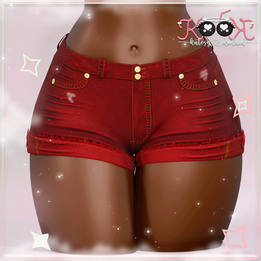 Kutesy Koolaid - Rory Shorts (Blood)