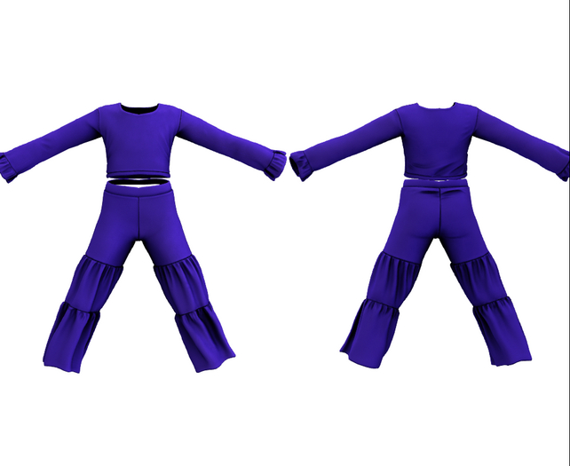 #UNIVERSA - Molly Pants - Blue - YOUTH