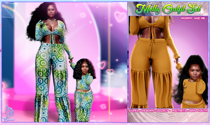 #UNIVERSA - Molly Pants  - FATPACK - YOUTH