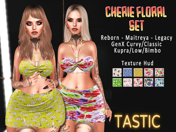 Tastic-Cherie Floral Set