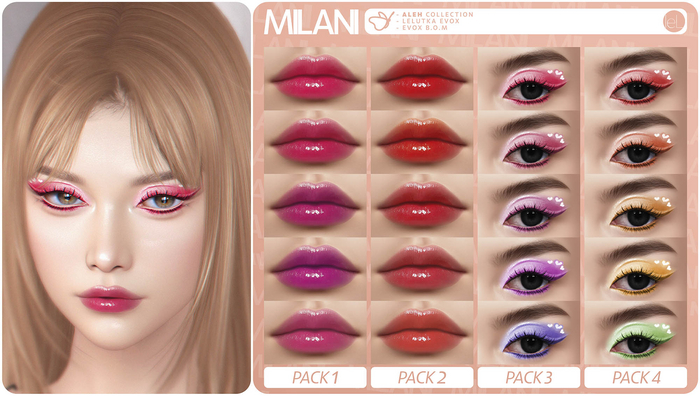 MILANI Cosmetics "Aleh" Collection (PACK 1)