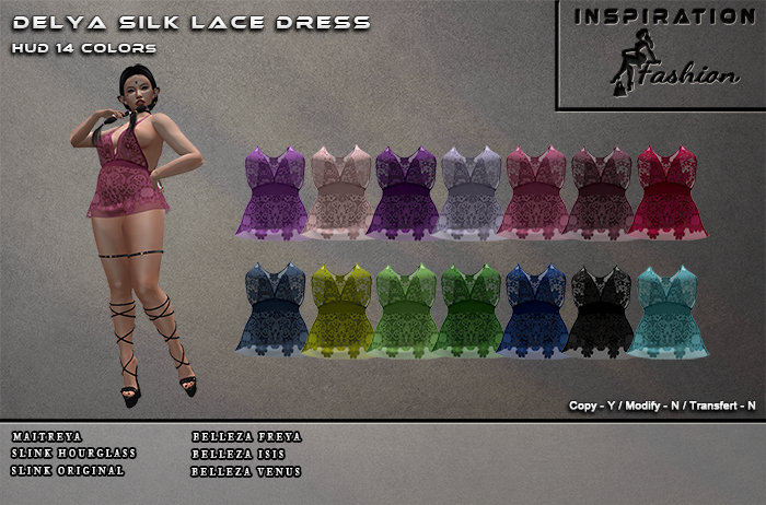 Delya Silk Dress