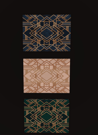 //BEAST ART DECO BUNDLE FRAMES