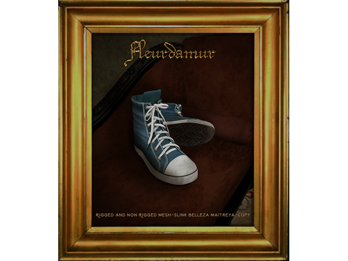 2 Pairs of Sneakers Petrol/Grunge/Dirty