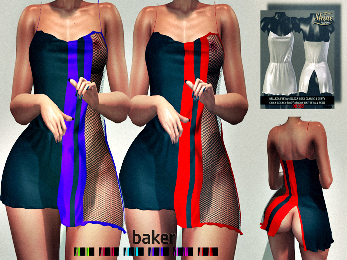 AJ  [SHINE FULL PERM] dress  baker  _TEXTURE FULL PERM