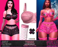 Bra Teese Leather  