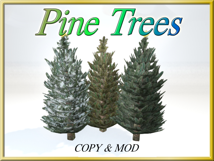 [RS] Pine Tree - (Mesh) (Copy/Mod)
