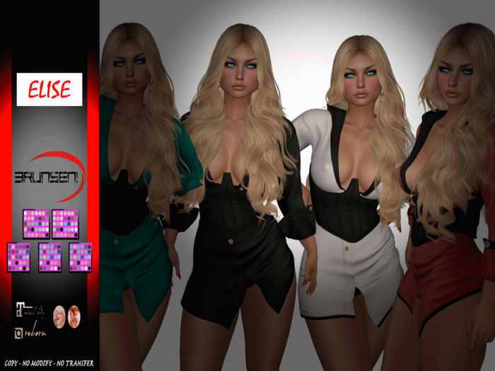 Brunsen Couture - Elise Luxury Outfit Fatpack