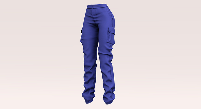 #UNIVERSA - Caresha Pants - Blue