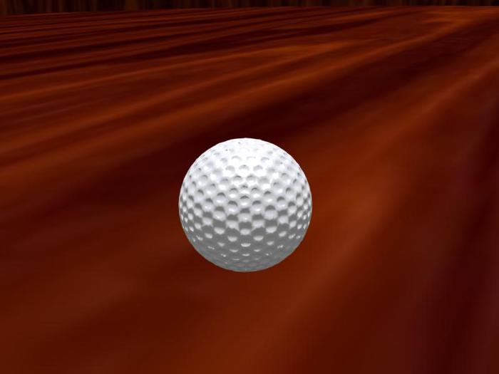 TM Golf Ball - 3D Dimples - Full Perm