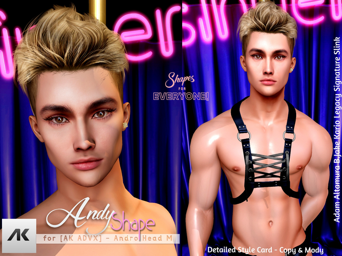 Shape Andy for [AK ADVX] ANDRO M MEGAPACK
