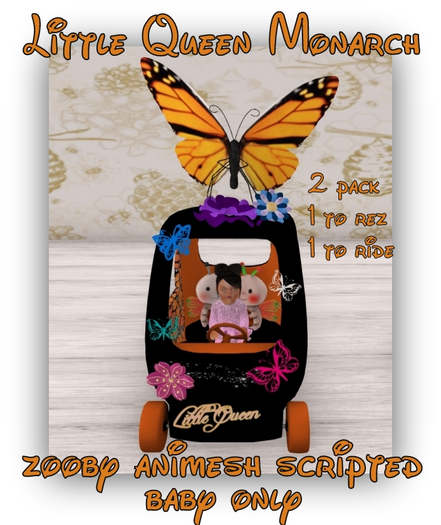 MERCI~LITTLE QUEEN MONARCH