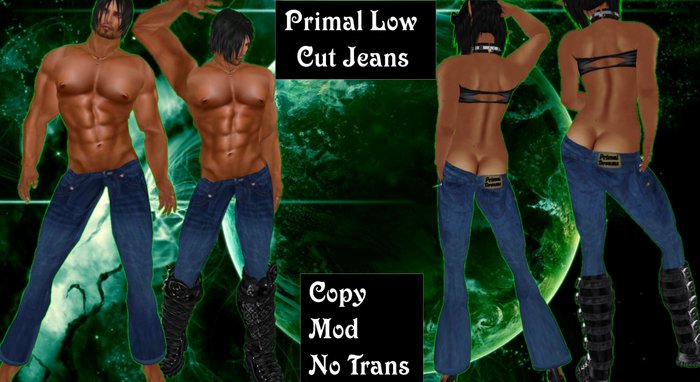 Primal Low Cut Jeans