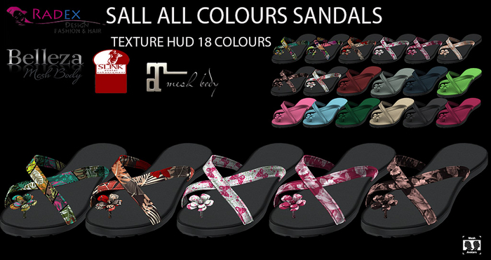 RADEX Mesh Sall All Colours Sandals