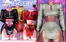 #MEWSERY Sakurai Set{#2 Leather-Pearl}