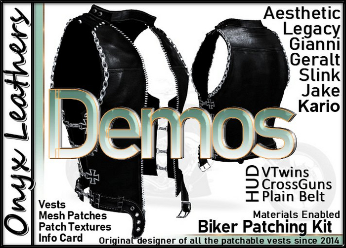 Demos for Patch Kit Iron Cross Legacy Gianni Geralt Jake Slink Aesthetic