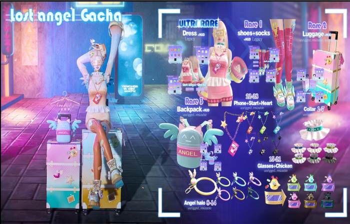 #RARE2 FenDuDu_Lost Angel Gacha [LEGACY]