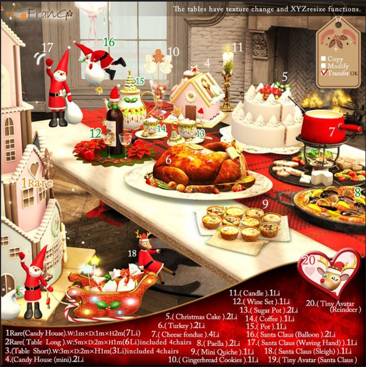 01 [LaFranG] Merry Christmas #01- Candy House RARE