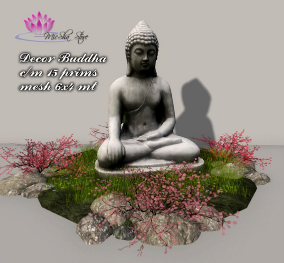 MICSHA-DECOR BUDDHA 6X4 MT