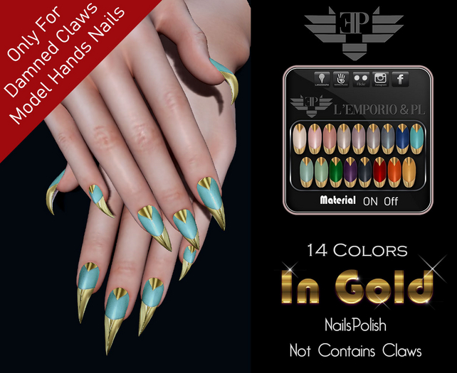 L'Emporio&PL-Polish-In Gold-For Damned Claws.V3-Hands-.