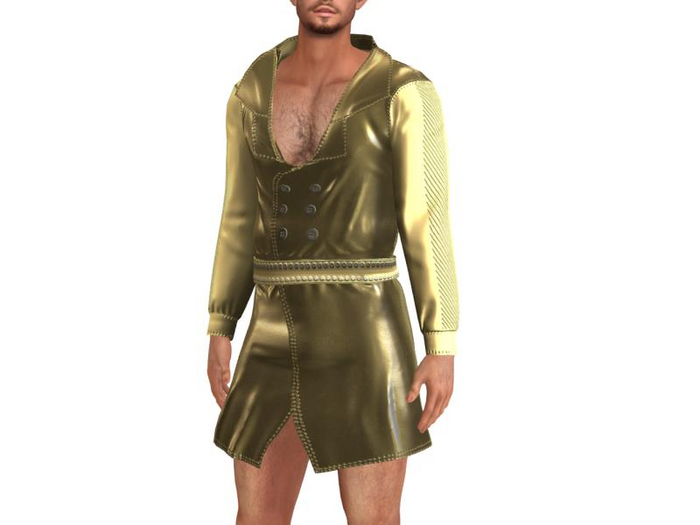 Combi coat Jamie gold TwoSided