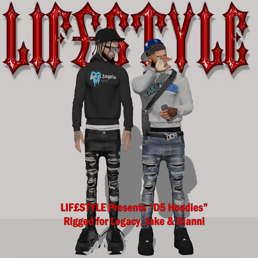 #LS# D5 Hoodie FATPACK