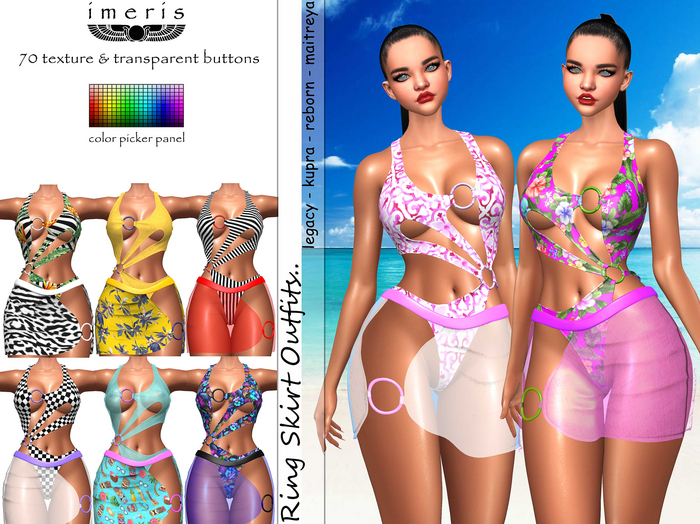 DEMO RING SKIRT OUTFITS 70 TEXTURE