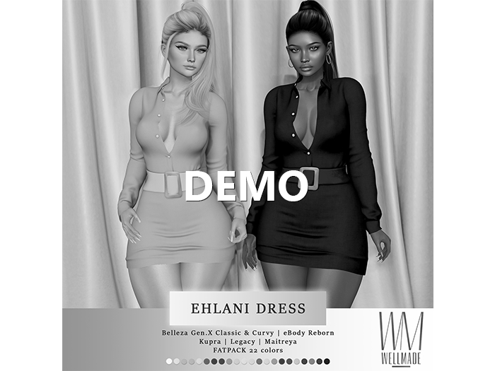 [WellMade] Ehlani Dress DEMO