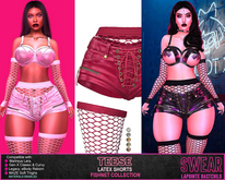 Latex Shorts - Teese Latex Shorts FATPACK
