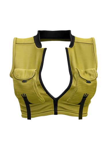 #UNIVERSA - Caresha Top - Yellow