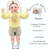 BlessidBabies Braylee Khaki Barley BB TD CHONK (Add)