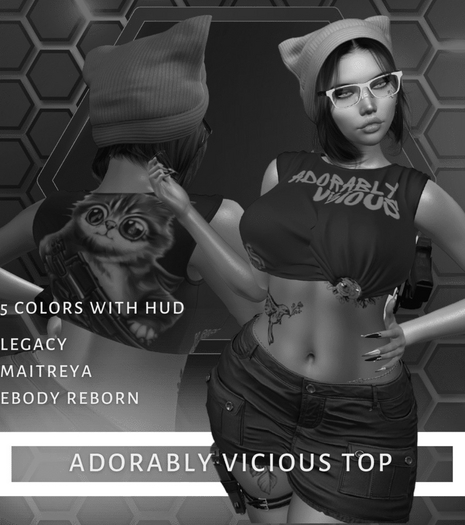 **DEMO** X-Sisters Adorably Vicious Top