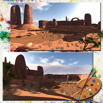 Second Life Marketplace - Desert Terrain Builders Kit MP