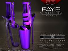 [Renegade] Faye Platform Heels - Purple