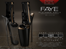 [Renegade] Faye Platform Heels - Black